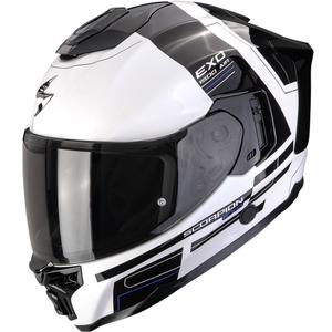 Integrálna helma na motorku Scorpion EXO-1500 Air Dual bielo-čierno-modrá