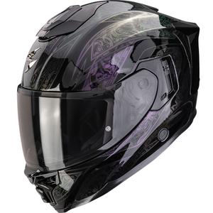 Integrálna helma na motorku Scorpion EXO-1500 Air Fantasy čierna chameleón
