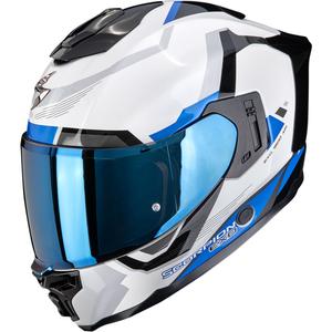 Integrálna helma na motorku Scorpion EXO-1500 Air Arena bielo-modrá