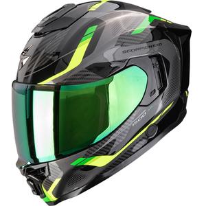 Integrálna helma na motorku Scorpion EXO-1500 Air Sleek čierno-zelená