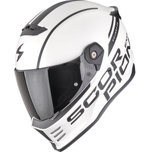 Integrálna helma na motorku Scorpion Covert FX Danko matná perleťovo bielo-čierna