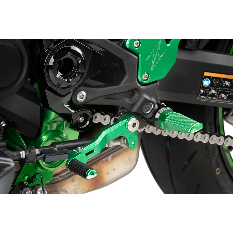 Gear shift pedal PUIG červené Nastaviteľné