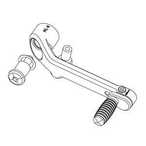 Gear shift pedal PUIG 22396N čierna Nastaviteľné