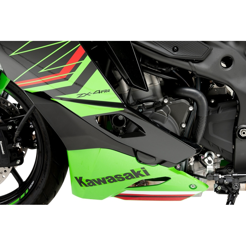 Kryty motorov PUIG Track for Championship čierna included 2 oil plugs