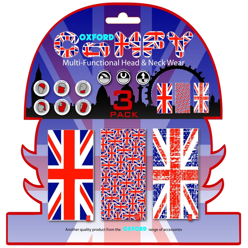 Šatky Oxford Comfy Union Jack
