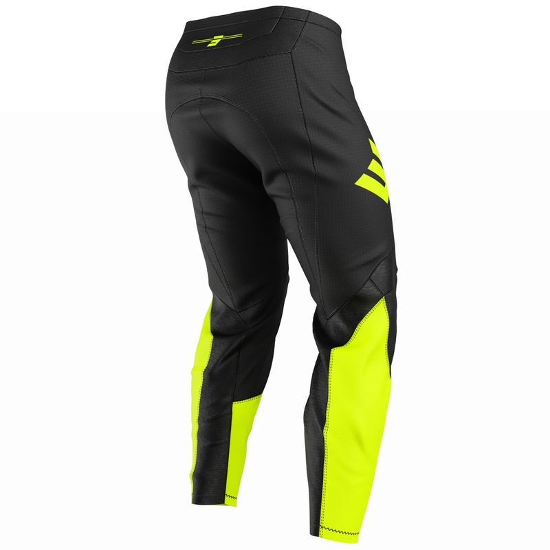 Motokrosové nohavice Shot Draw Private fluo žlté
