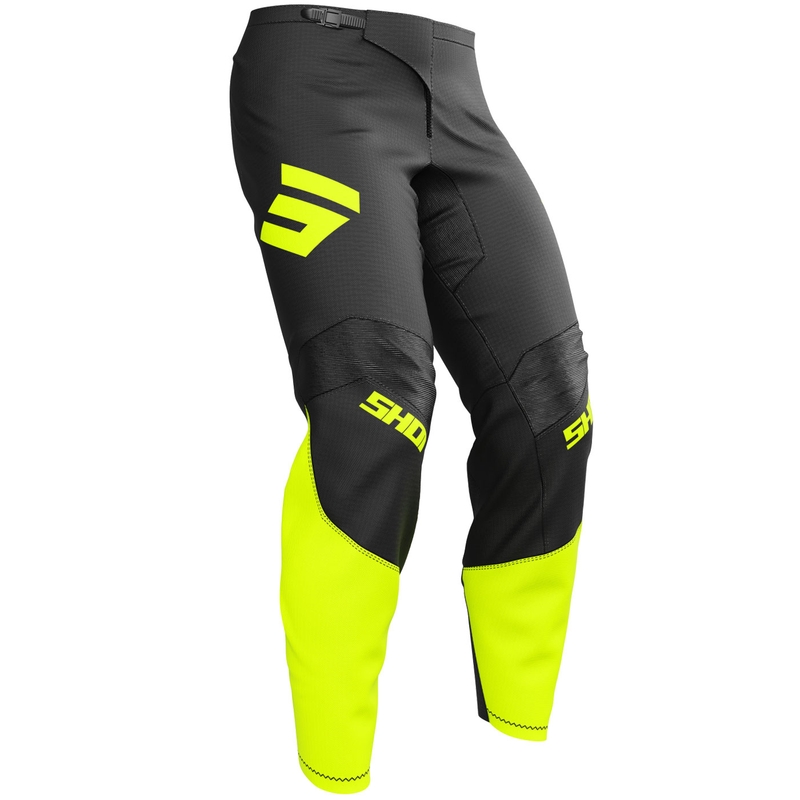 Motokrosové nohavice Shot Draw Private fluo žlté