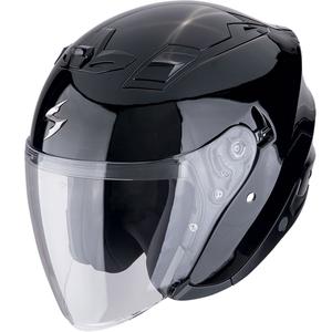 Otvorená prilba na motorku Scorpion EXO-Z1 SOLID metalická čierna