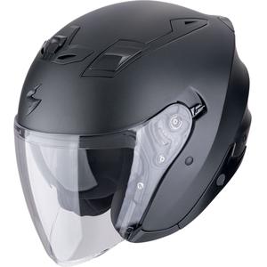 Otvorená helma na motorku Scorpion EXO-Z1 SOLID matná perleťovo čierna