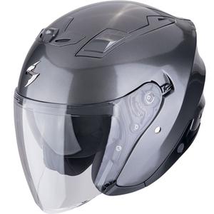 Otvorená prilba na motorku Scorpion EXO-Z1 SOLID metalická šedá