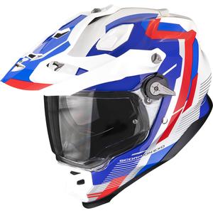Enduro helma Scorpion ADF-9000 Air Patrol bielo-modro-červená