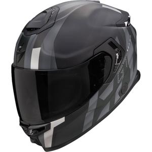 Integrálna helma na motorku Scorpion EXO-GT SP AIR TOURADVEN čierno-strieborná