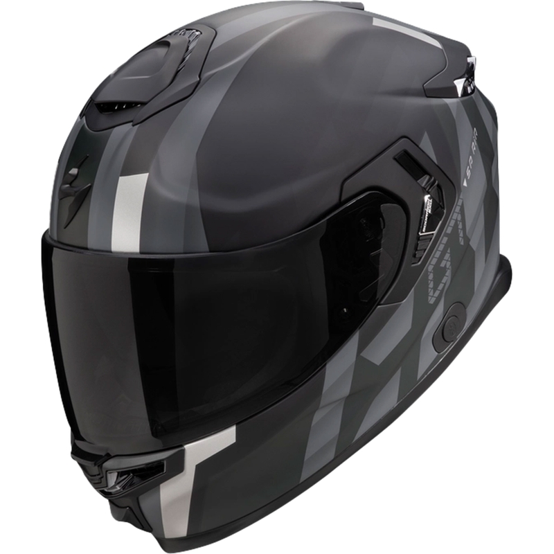 Integrálna helma na motorku Scorpion EXO-GT SP AIR TOURADVEN čierno-strieborná výpredaj