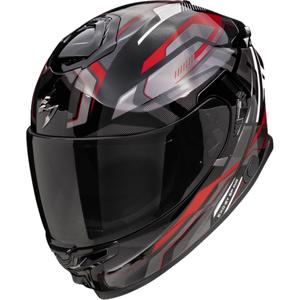 Integrálna prilba na motorku Scorpion EXO-GT SP Air Augusta čierno-šedo-červená