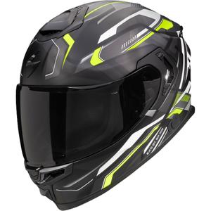 Integrálna prilba na motorku Scorpion EXO-GT SP Air Augusta čierno-šedo-fluo žltá