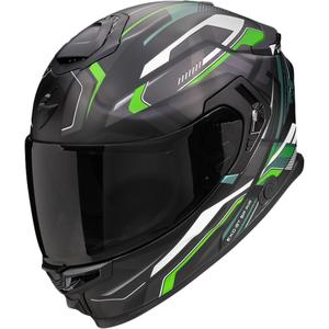 Integrálna prilba na motorku Scorpion EXO-GT SP Air Augusta čierno-šedo-zelená