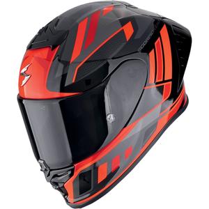 Integrálna prilba na motorku Scorpion EXO-R1 EVO II AIR VITAL čierno-strieborno-červená