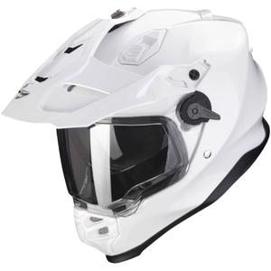 Enduro prilba na motocykel SCORPION ADF-9000 AIR Solid perleťovo biela