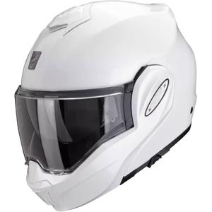 Preklápacia prilba Scorpion EXO-TECH EVO PRO SOLID perleťovo biela