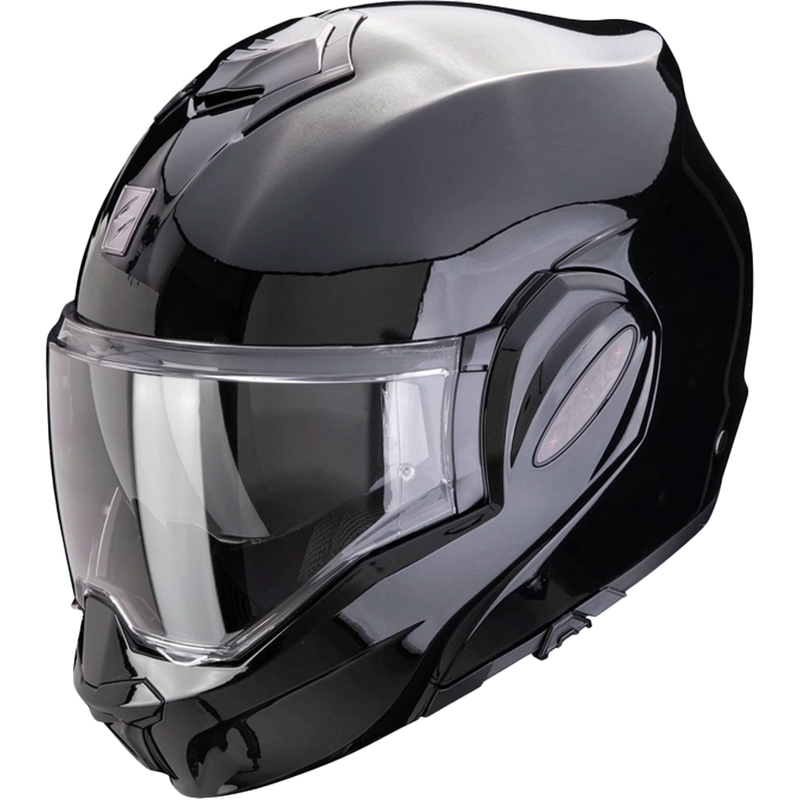 Preklápacia prilba Scorpion EXO-TECH EVO PRE SOLID metalická čierna
