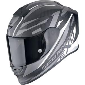 Integrálna prilba na motorku Scorpion EXO-R1 EVO CARBON AIR RUNNER matná čierno-biela