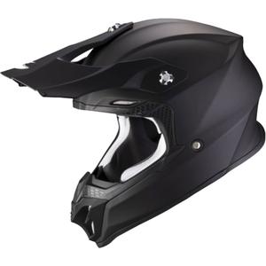 Motokrosová prilba Scorpion VX-16 EVO AIR Solid čierna matná