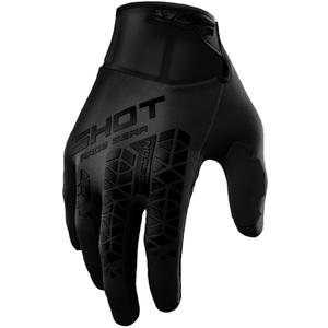 Motokrosové rukavice Shot Vision Tech čierne