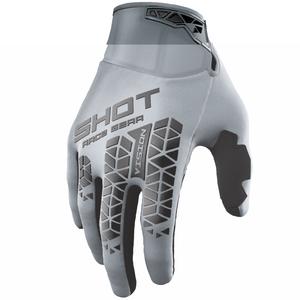 Motokrosové rukavice Shot Vision Tech sivé