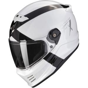 Prilba na motocykel SCORPION COVERT FX GALLUS bielo-čierná