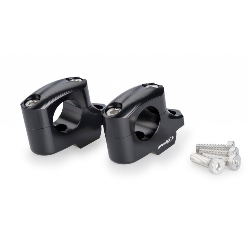 Zvýšenie riadidiel PUIG PULLBACK čierna height 25mm, d 29mm