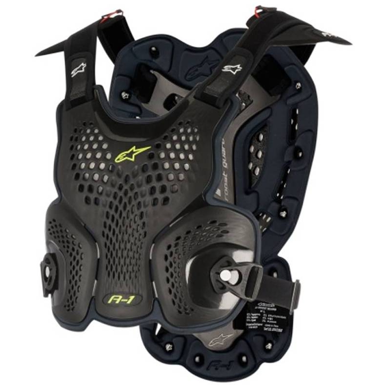 Chránič tela Alpinestars A-1 Rost Guard čierno-fluorescenčno žltý