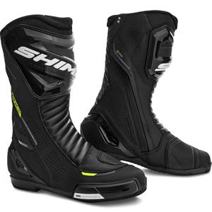 Topánky na motorku Shima RX-3 čierno-fluo žlté
