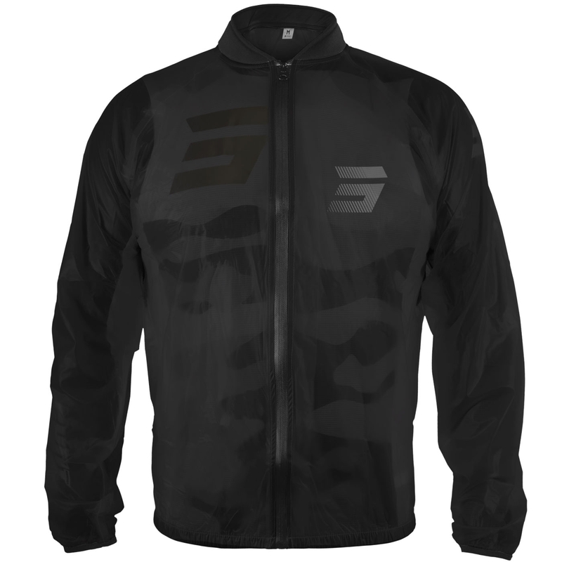 Bunda do dažďa Shot Windbreaker čierna