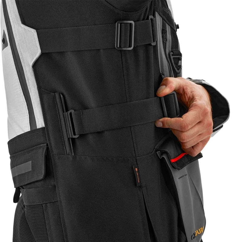 Bunda na motorku Shima Tracker svetlo šedá