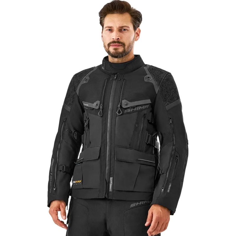 Bunda na motorku Shima Tracker čierna