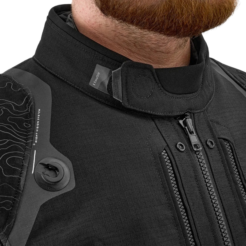 Bunda na motorku Shima Tracker čierna