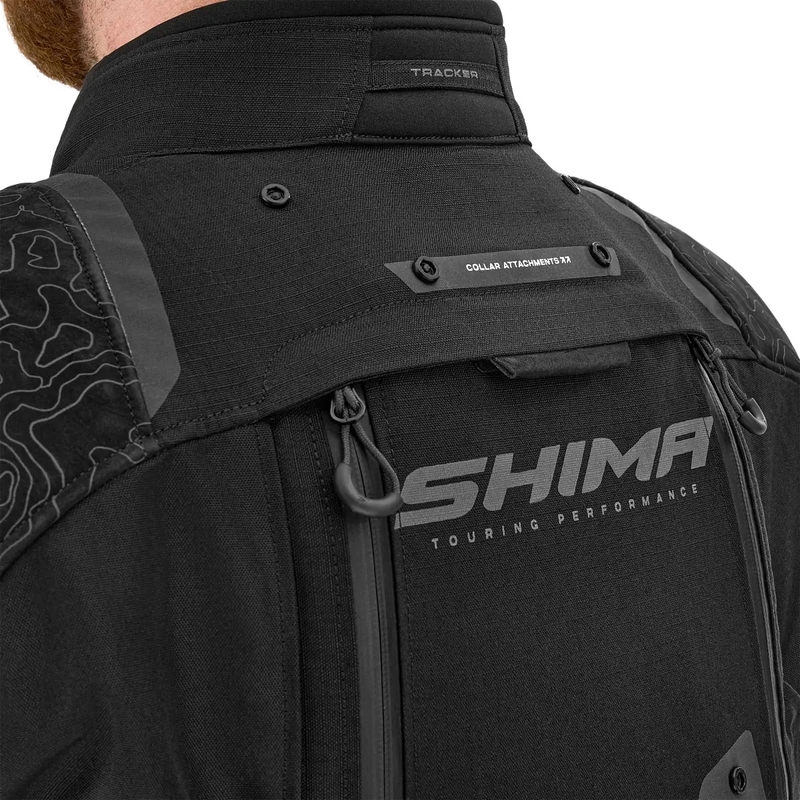 Bunda na motorku Shima Tracker čierna