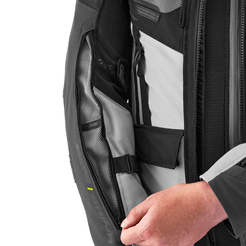 Bunda na motorku Shima Tracker sivá