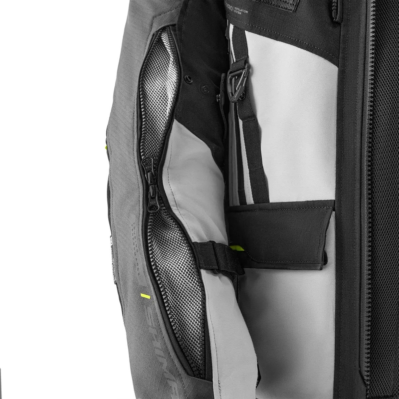 Bunda na motorku Shima Tracker sivá