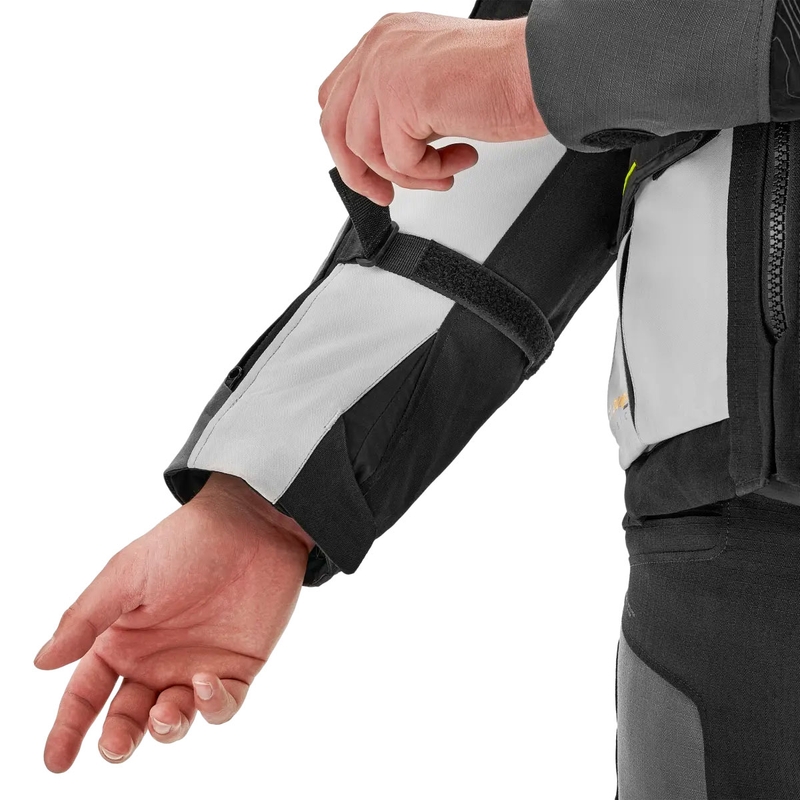 Bunda na motorku Shima Tracker sivá