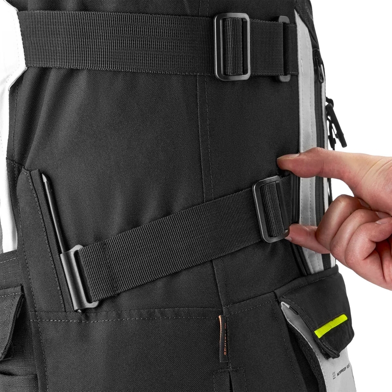 Bunda na motorku Shima Tracker sivá