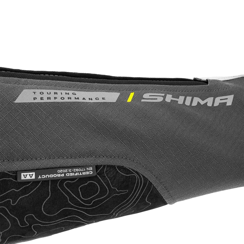 Bunda na motorku Shima Tracker sivá