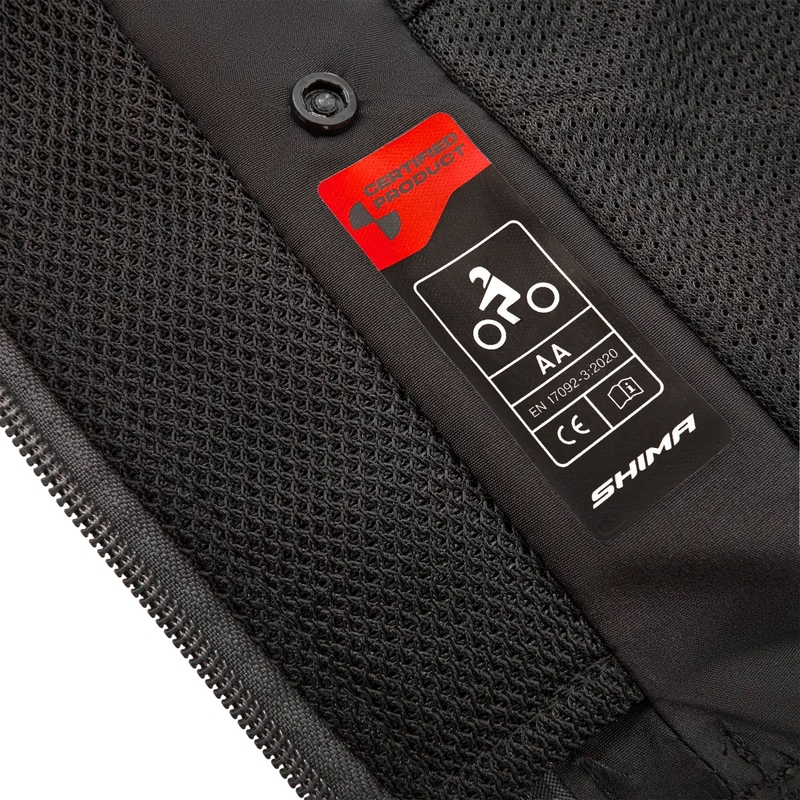 Bunda na motorku Shima Tracker sivá