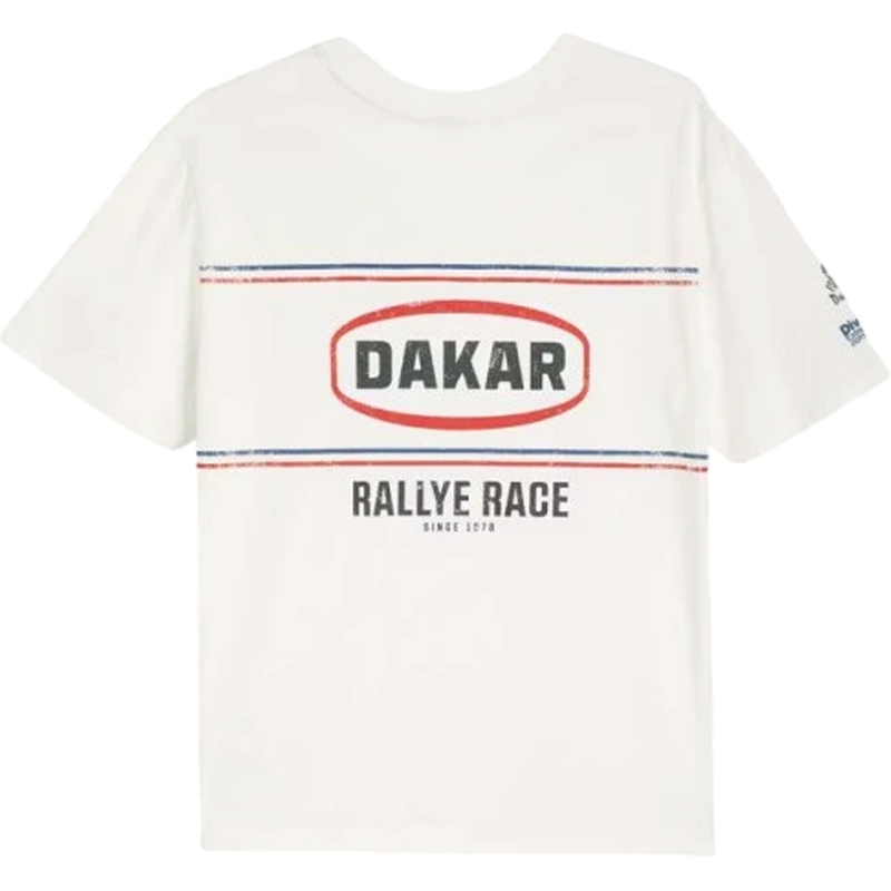 Tričko Dakar Vint OV biele