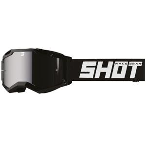 Detské motokrosové okuliare Shot Rocket Kid 2.0 drop čierne s irídiovým plexi