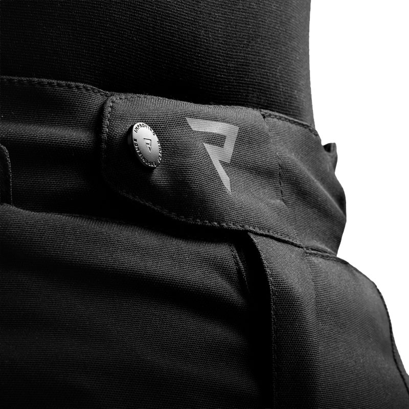 Predĺžené dámske nohavice na motorku Rebelhorn Hiflow V čiernej