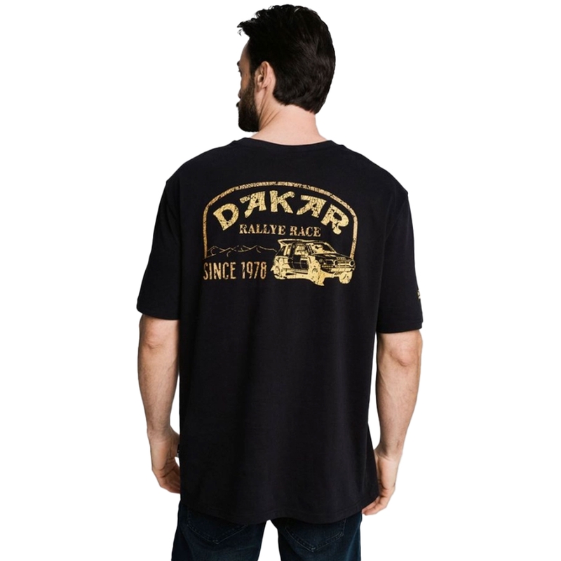 Tričko Dakar Vint A čierne