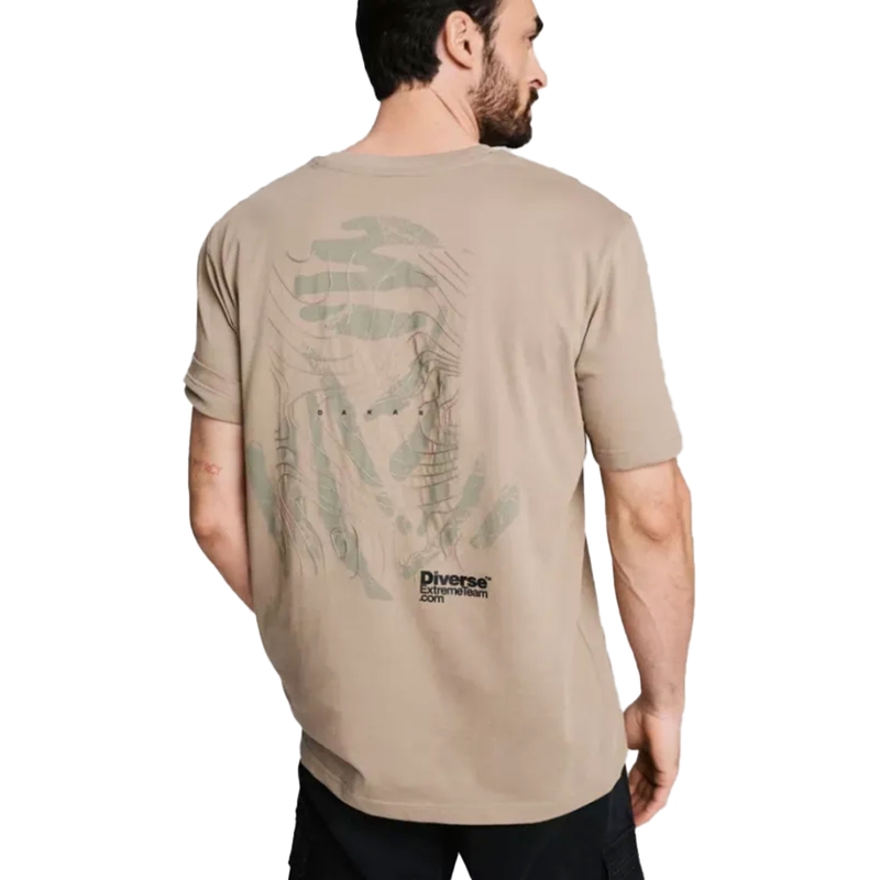 Tričko Dakar DES DSRT 0125 khaki