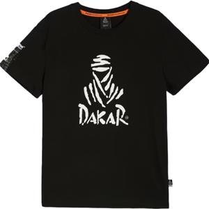 Tričko Dakar DES LOGO25 čierne