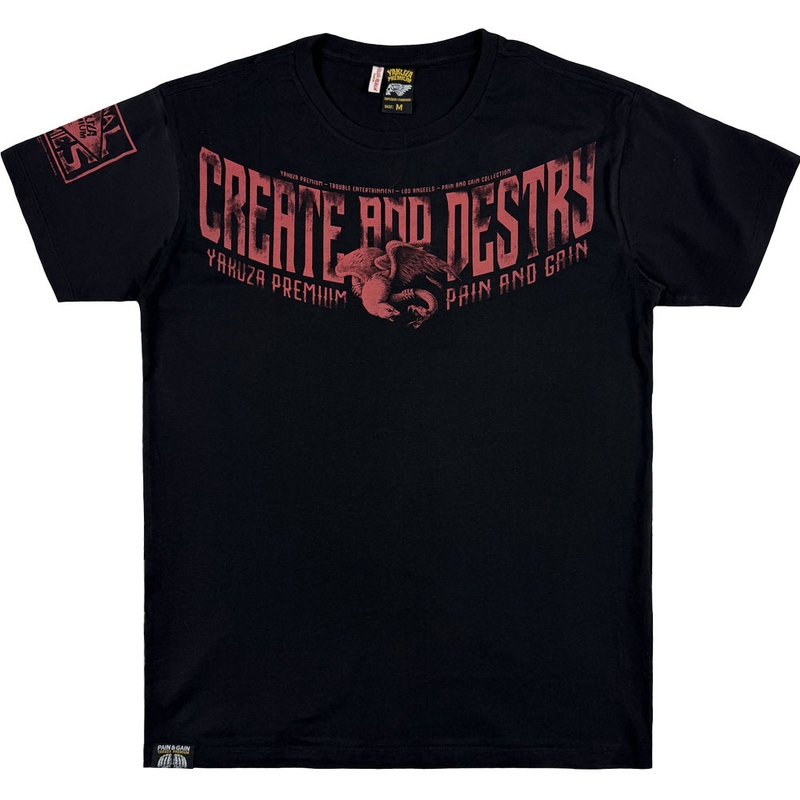 Tričko Yakuza Premium 3905 čierne